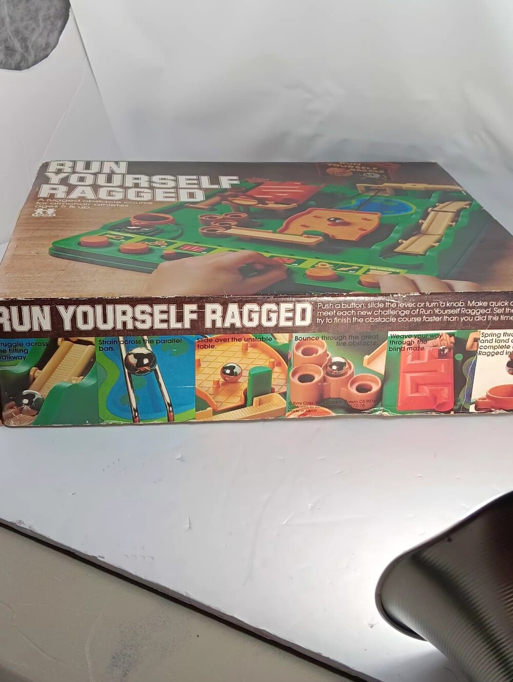 Vintage 1979 TOMY Run Yourself Ragged Obstacle Course Game - Incomplete - Picture 5 of 6